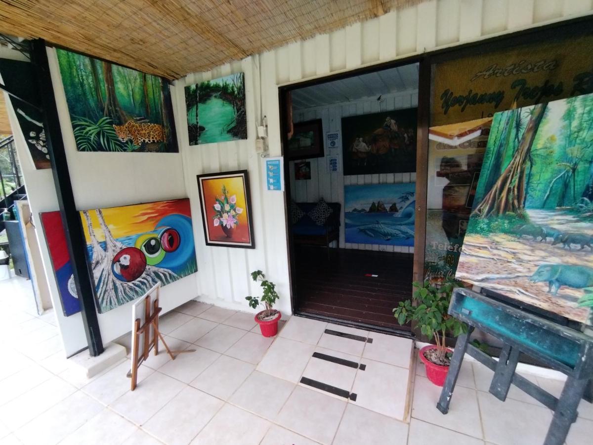 Hospedaje La Galerie Ciudad Cortés Eksteriør billede